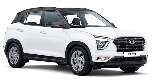 Hyundai Creta New Model – Automatic (No Sunroof) Car Rental in Goa