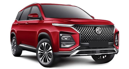 MG Hector Plus Car Rental in Goa