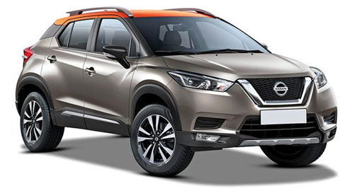 Nissan Kicks Car Rental in Goa