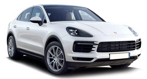 Porsche Cayenne Coupe Car Rental in Goa