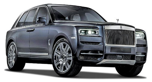 Rolls Royce Cullinan Car Rental in Goa