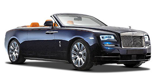 Rolls Royce Dawn Car Rental in Goa